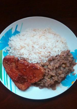 Una foto de Filete de atún a la cerveza