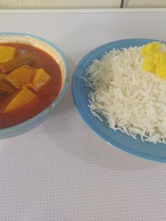 عکسی از دستور خورشت بامیه
