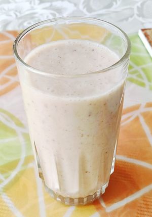 Una foto de Batido de plátano sin azúcar