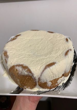 Una foto de Torta de limón con galletas María