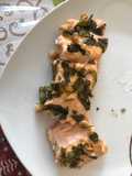 Salmão no forno ao molho de laranja