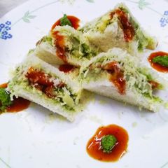 A picture of Vegetable Cheese Sandwitch.