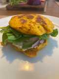 Arepas de zanahoria