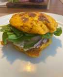Arepas de zanahoria