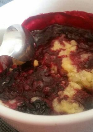 Une photo de Crumble au cassis