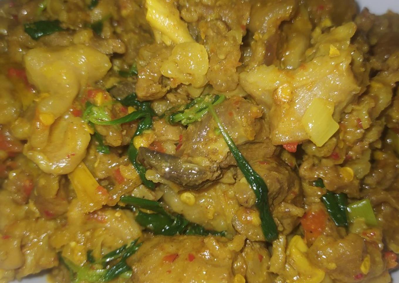 Rica rica tetelan kambing