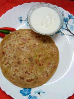 বাসি ডালের পরোটা রেসিপির প্রধান ছবি