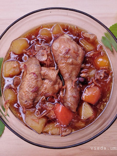 Foto resep Semur Ayam & Kentang 🍒