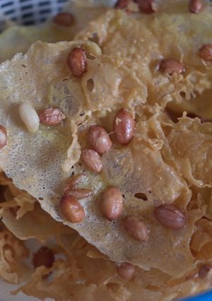 Foto resep Peyek kacang #PR_OlahanTepungBeras