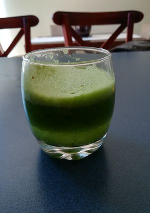 Una foto de Jugo verde purificador