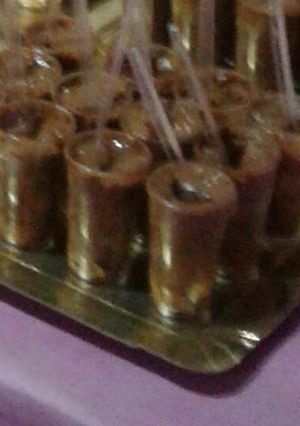 Una foto de Chocotorta en vaso