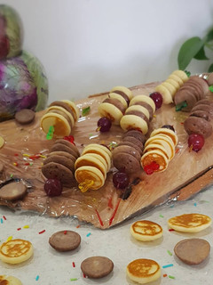 عکسی از دستور پنکیک سکه ای