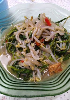 Foto resep Tumis kangkung toge