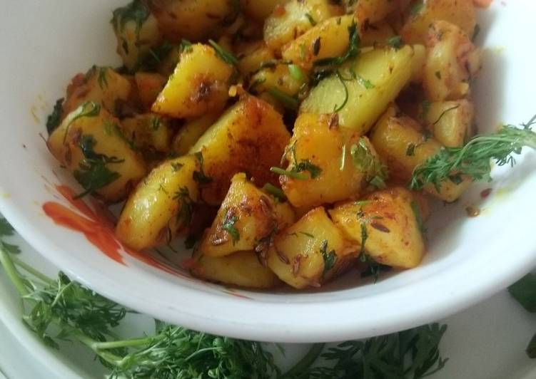 MAKE ADDICT! Recipes Jeera aloo