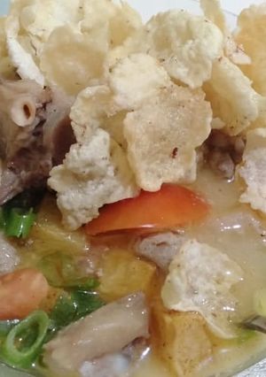 Foto resep Soto betawi daging kambing kuah susu