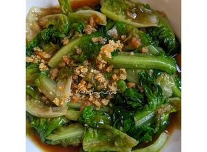 Gambar YauMakTam Tumis Udang Kisar (Romaine lettuce)