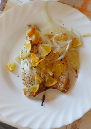 Una foto de Dorada al horno fácil