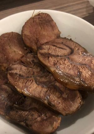 Hình của món Bắp bò xì dầu.
