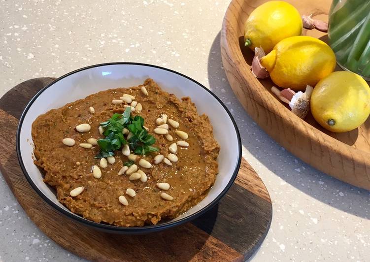 Easiest Way to Prepare Ultimate Sun Dried Tomato &amp; Basil Hummus