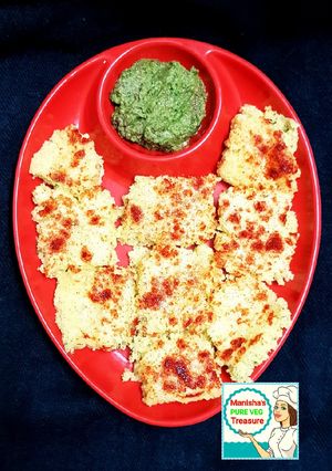 A picture of Khatta Dhokla - Live Dhokla.