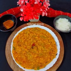A picture of Moong Dal Khichdi.
