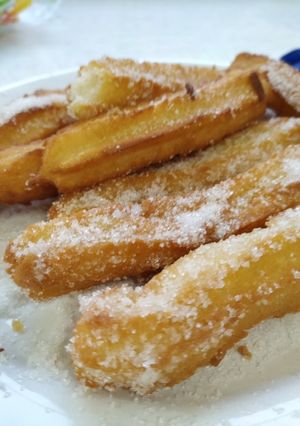 Una foto de Churros!! Son muy fáciles