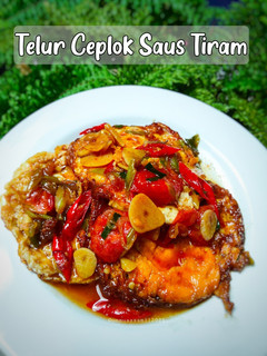 Foto resep Telur Ceplok Saus Tiram