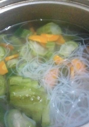 Foto resep Sayur gambas (oyong) untuk manula