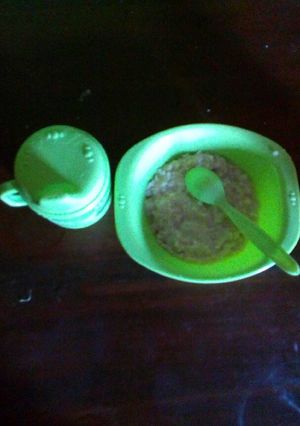 Foto resep MPASI-Bubur Jagung Oatmeal Manis
