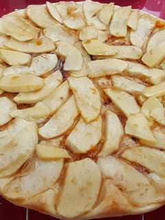 Una foto de Hojaldre de manzana