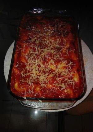 Una foto de Lasaña hecha en casa 🤗🤗