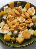Ensalada de gambas, banderillas y más
