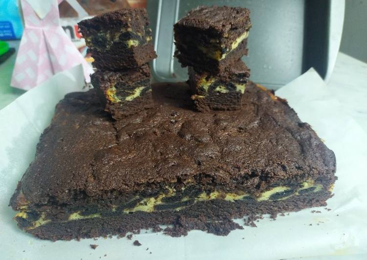 Cara Gampang mengolah Cookies brownies cream cheese by Laura Vitale Anti Gagal