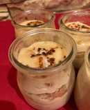 Vasitos de crema de turrón