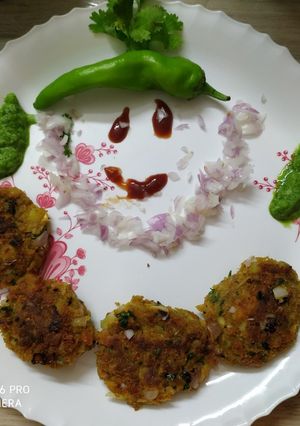 સોયા ચંક્સ કબાબ (soya chunks kebab Recipe in gujarati) રેસીપી મુખ્ય ફોટો