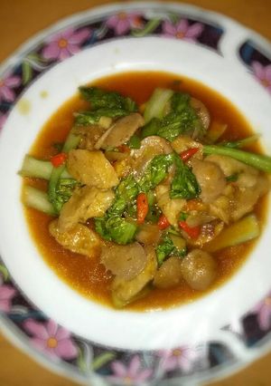 Foto resep Bosay asam manis (baso, otak, pocay)