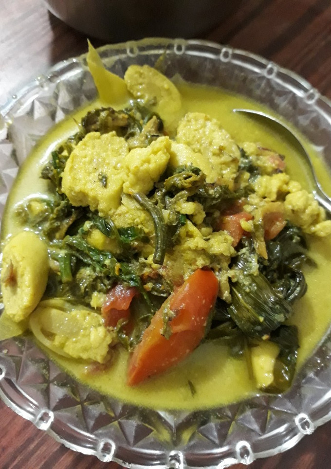 Foto resep Gulai Pakis & Telor Tebu