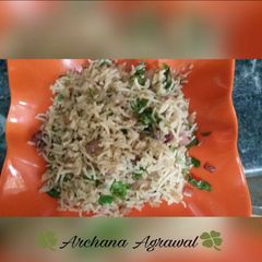 A picture of Fried Rice in Onion & Coriander.