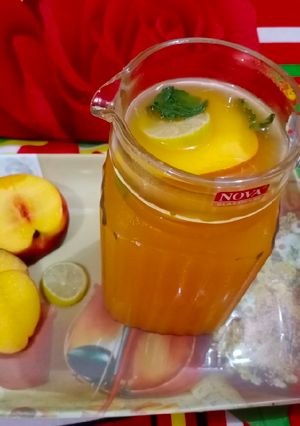 A picture of Peach lemonade.
