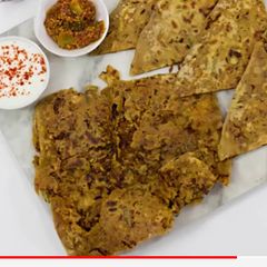 Payaz wale parantha A picture of Payaz wale parantha.