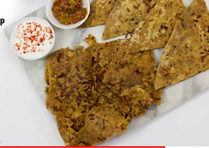 Recipe of Award-winning Payaz wale parantha