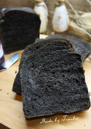 墨魚汁土司 的食譜成品照片
