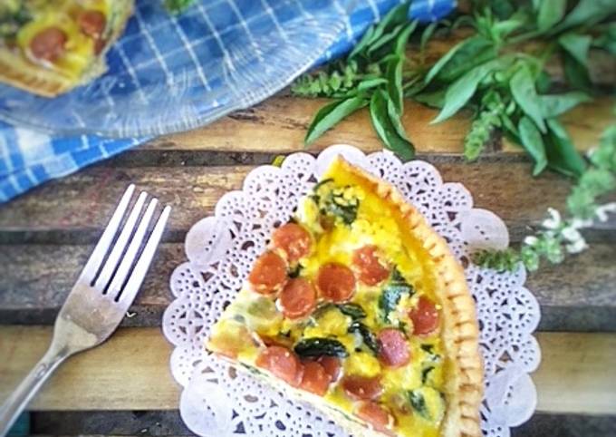 Resep Quiche Lorraine Teflon oleh iiswatizain - Cookpad