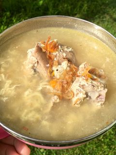 Foto resep Sup ayam orak arik telur