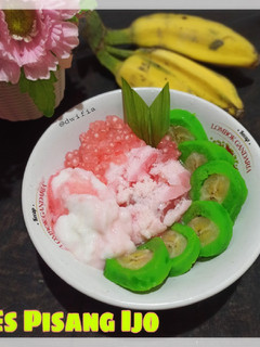 Foto resep Es Pisang Ijo 🍌