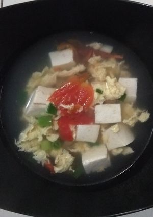 Foto resep Sup Tahu Telor Tomat (3T)
