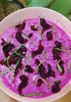 عکسی از دستور بورانی لبو(ماست و لبو)🌷