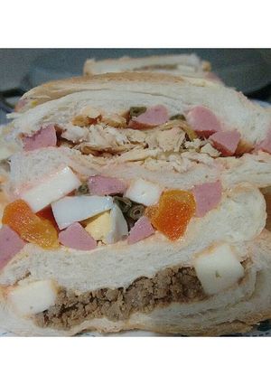Una foto de Pan prensado