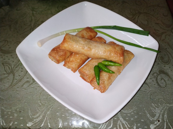 Cara Gampang Menyiapkan Lumpia rebung Irit Untuk Jualan