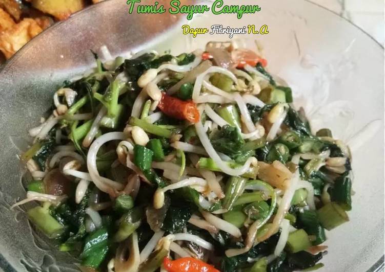 Resep 🥗 Tumis Sayur Campur ala Dapur Fitri 🥗 Lezat